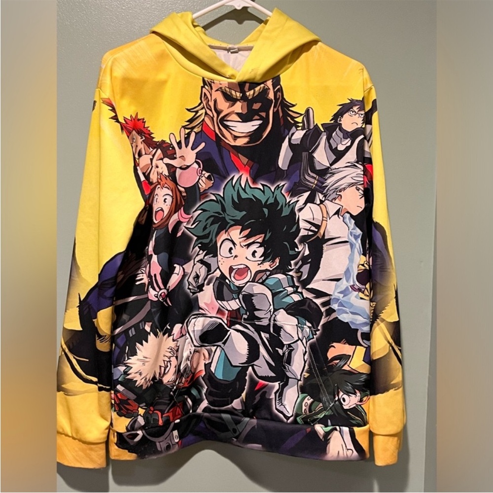 My Hero Acadamia All Over Print Pull Over
HOODIE, Size Medium Men's